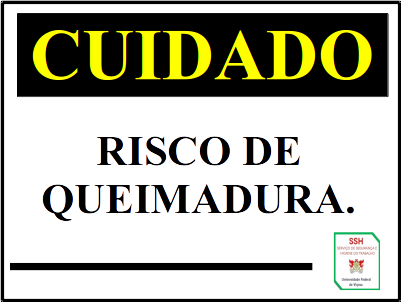 Sinalização de Identificação de Riscos Segurança do Trabalho